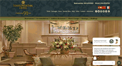 Desktop Screenshot of mayflowerpark.com